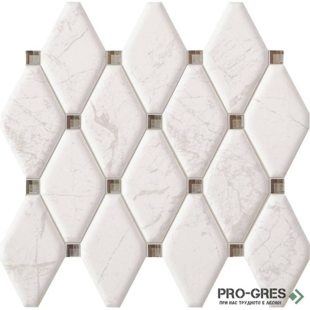 Мозайка Graniti White 29.8×27 см