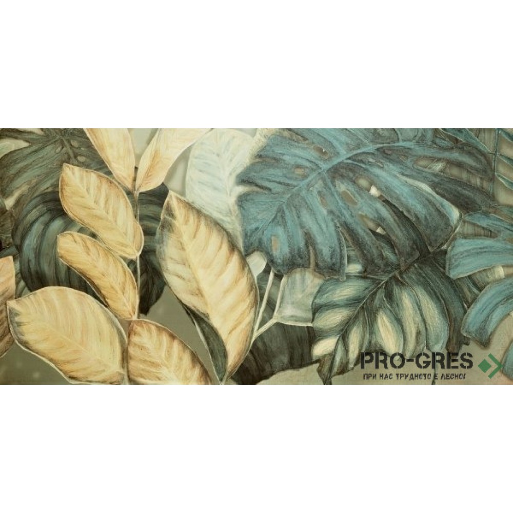Декор Alabaster Element 1 Shine Leaves A 59.8×119.8 см