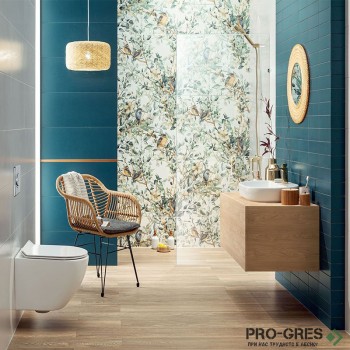 Плочки за баня TUBADZIN PERLA BIRDS 29.8×74.8 см