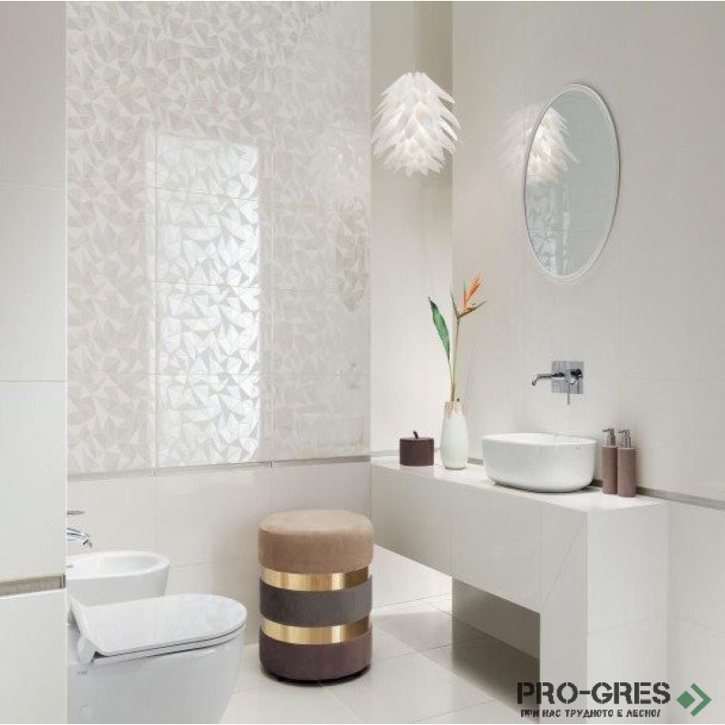 Плочки за баня TUBADZIN Modern Pearl 29,8х59,8 см Плочки за баня TUBADZIN Modern Pearl 29,8х59,8 см
