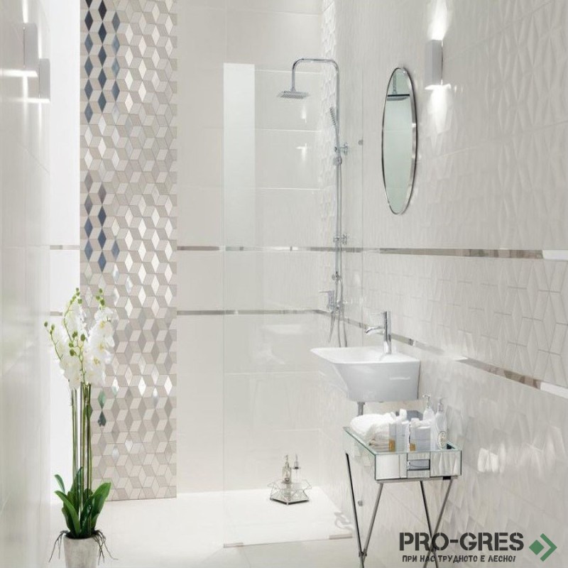 Плочки за баня TUBADZIN Perla 29.8×74.8 см Плочки за баня TUBADZIN Perla 29.8×74.8 см
