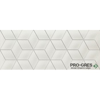 Декор Perla White STR 29.8×74.8 см