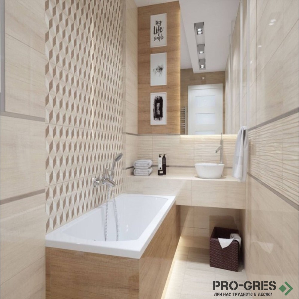 Плочки за баня TUBADZIN Pineta 30.8×60.8 см Плочки за баня TUBADZIN Pineta 30.8×60.8 см