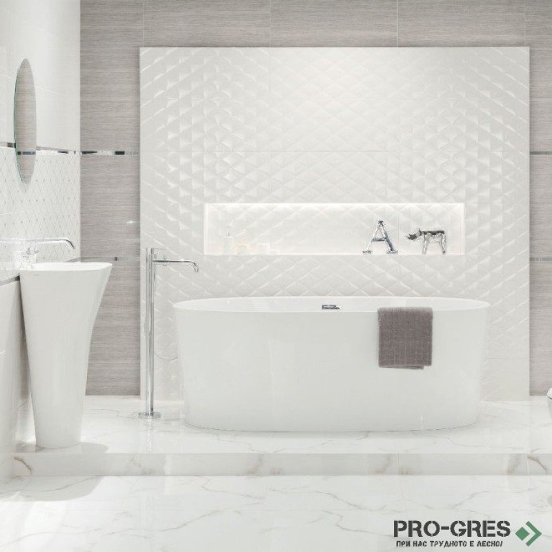 Плочки за баня TUBADZIN Senza 29.8×74.8 см Плочки за баня TUBADZIN Senza 29.8×74.8 см