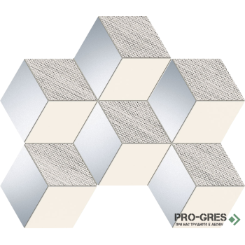 Мозайка Senza Grey Hex 28.9×22.1 см
