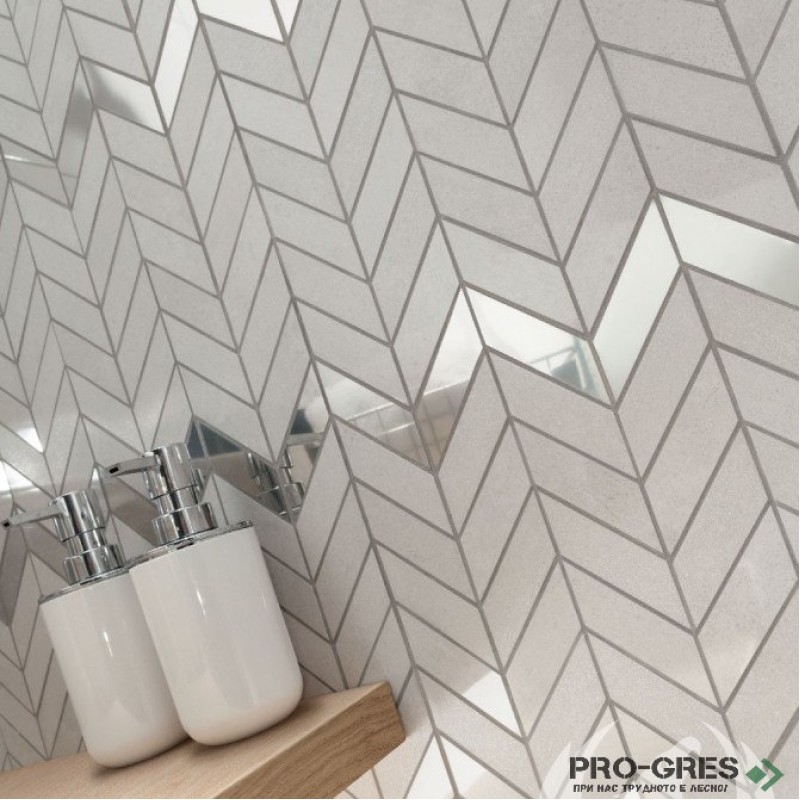 Плочки за баня TUBADZIN Tempre Grey 30.8×60.8 см
