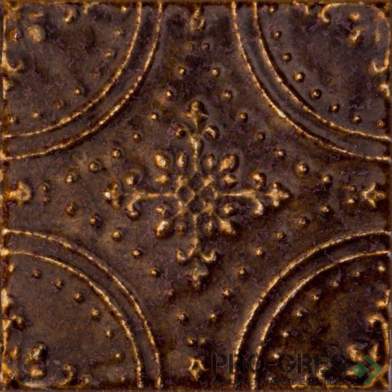 Декор Tinta Brown 14.8×14.8 см