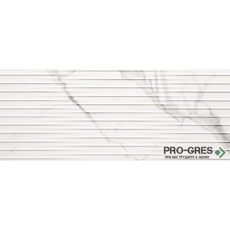 Фаянс Vienna White STR 29.8×74.8 см
