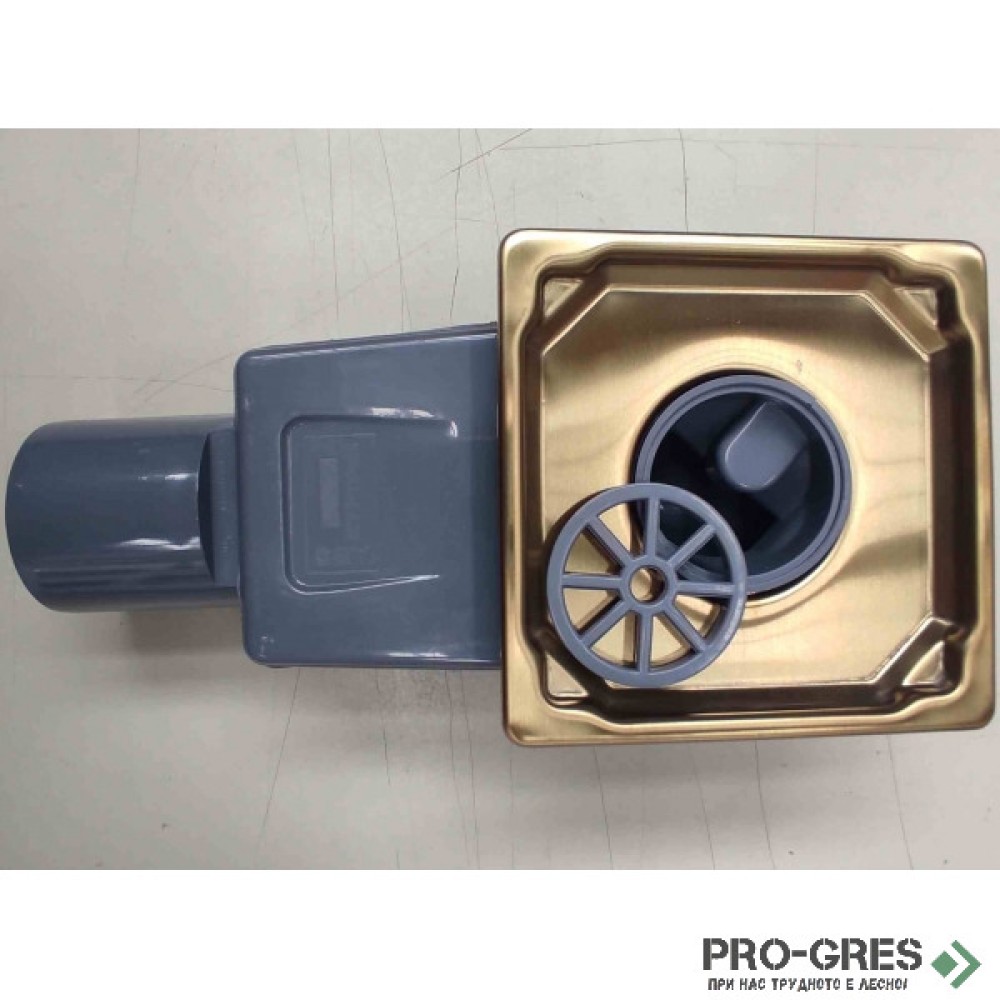 Точков сифон 10x10см, Valtemo vfd754315