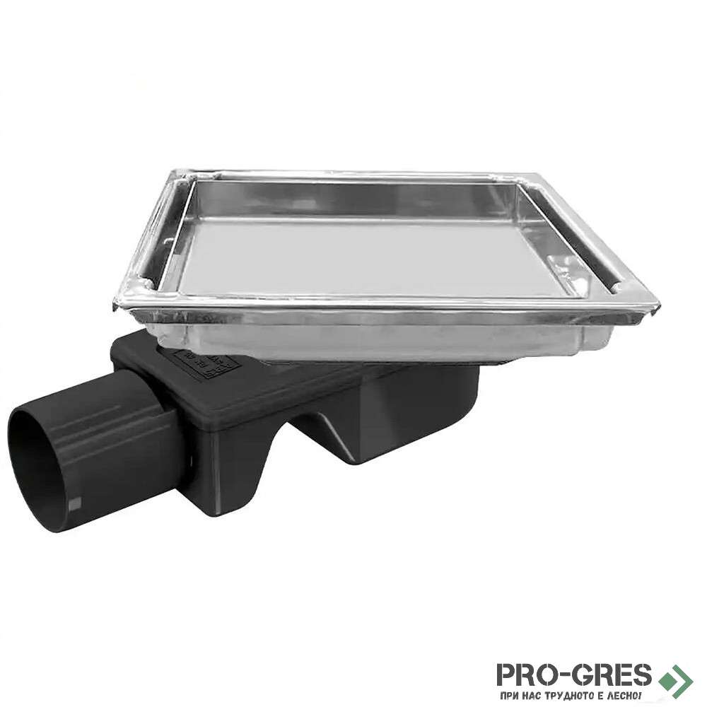 Точков сифон 10x10см, Valtemo VFD756315