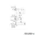 Вграден смесител за мивка от инокс, Vema, Ayas Steel,  V28050.AC.005