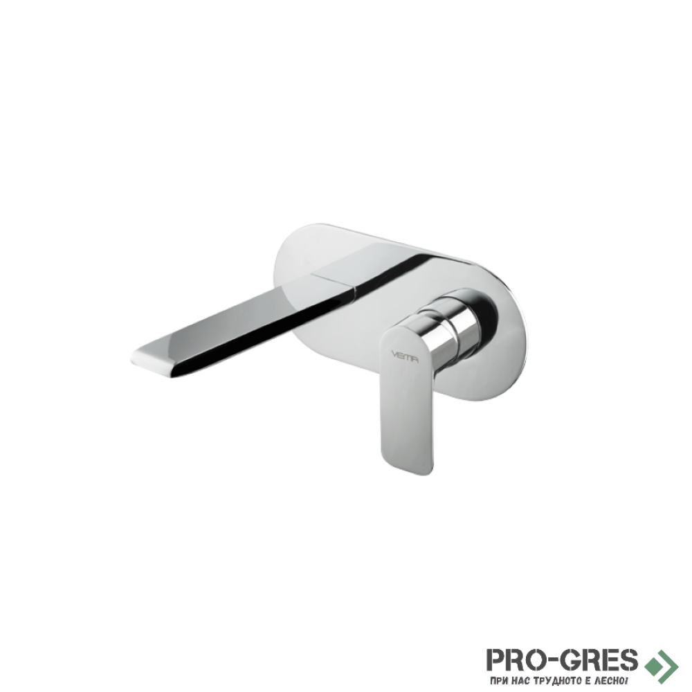 Смесител за вграждане за мивка, Vema, Slate Chrome, V14050.ВO.010
