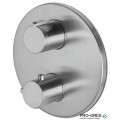 Вградена душ система с пита 25см, неръждаема стомана, Vema, Tiber Thermo Steel, tiber_thermo_steel