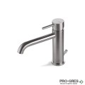 Смесител за мивка от неръждаема стомана, Vema, Tiber Steel, V17010.AC.005
