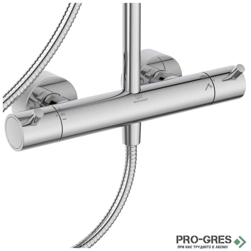Душ система с термостатен смесител CERATHERM T125 Ideal Standard A7589AA