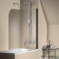 Душ система с термостатен смесител и чучур,хром IDEAL STANDARD CERATHERM T100 A7591AA
