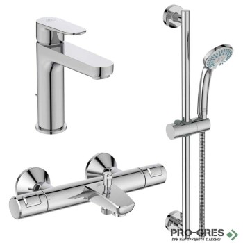 Комплект 3 в 1- Cerafine O и Ceratherm T25 Ideal Standard BC984AA