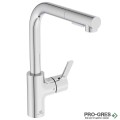 Смесител за кухня с висок, тръбен, изтеглящ се чучур Ideal Standard BD420AA