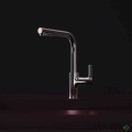 Смесител за кухня с висок, тръбен, изтеглящ се чучур Ideal Standard BD420AA