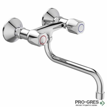 Смесител стенен за кухня  Iskar Vidima B1394AA