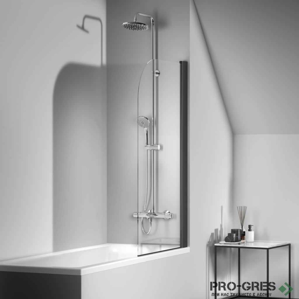 Термостатна душ система с чучур,хром IDEAL STANDARD CERATHERM T125 A7590AA
