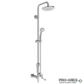 Душ система с едноръкохватков смесител и чучур Vidima B0975AA