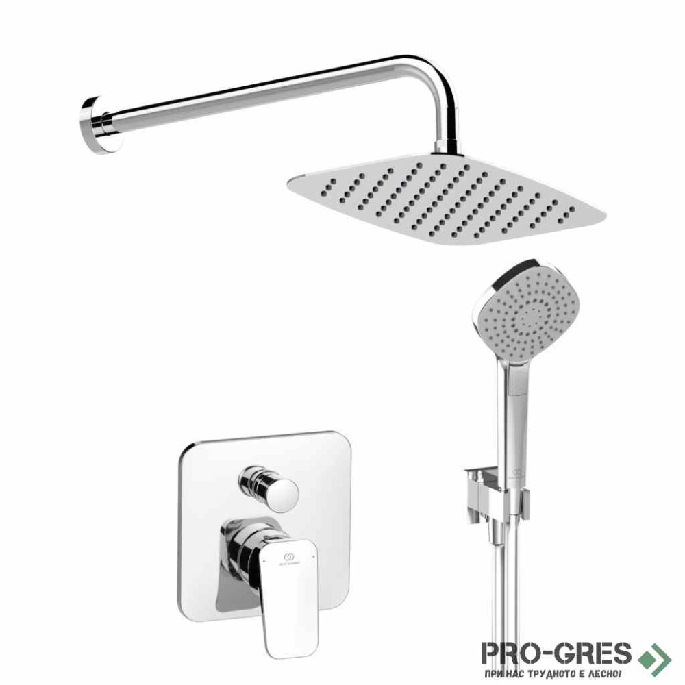 Душ комплект за вграждане, хром IDEAL STANDARD CERAPLAN BD194AA