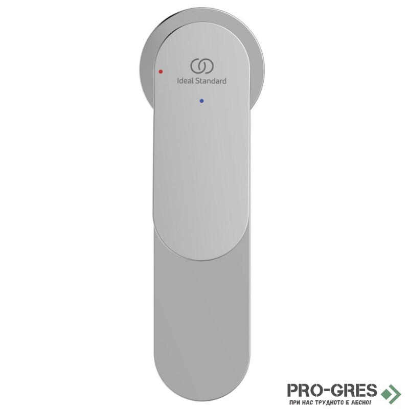 Смесител за мивка H100 BlueStart Click изпразнител хром Ideal Standard Ceralife O BE009AA