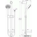 Промо комплект смесители VIDIMA CALISTA 3 в 1 B1435AA