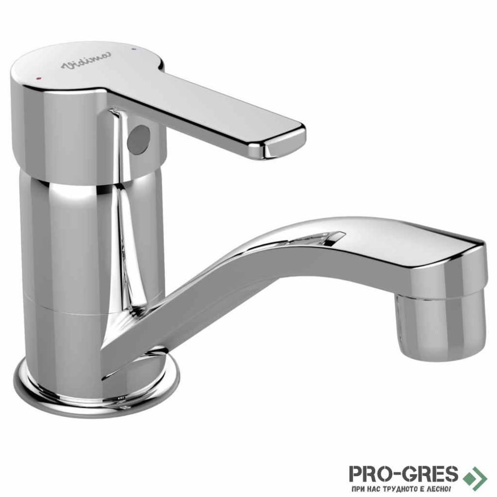 Смесител стоящ за умивалник с тръбен чучур Calista Vidima B1057AA