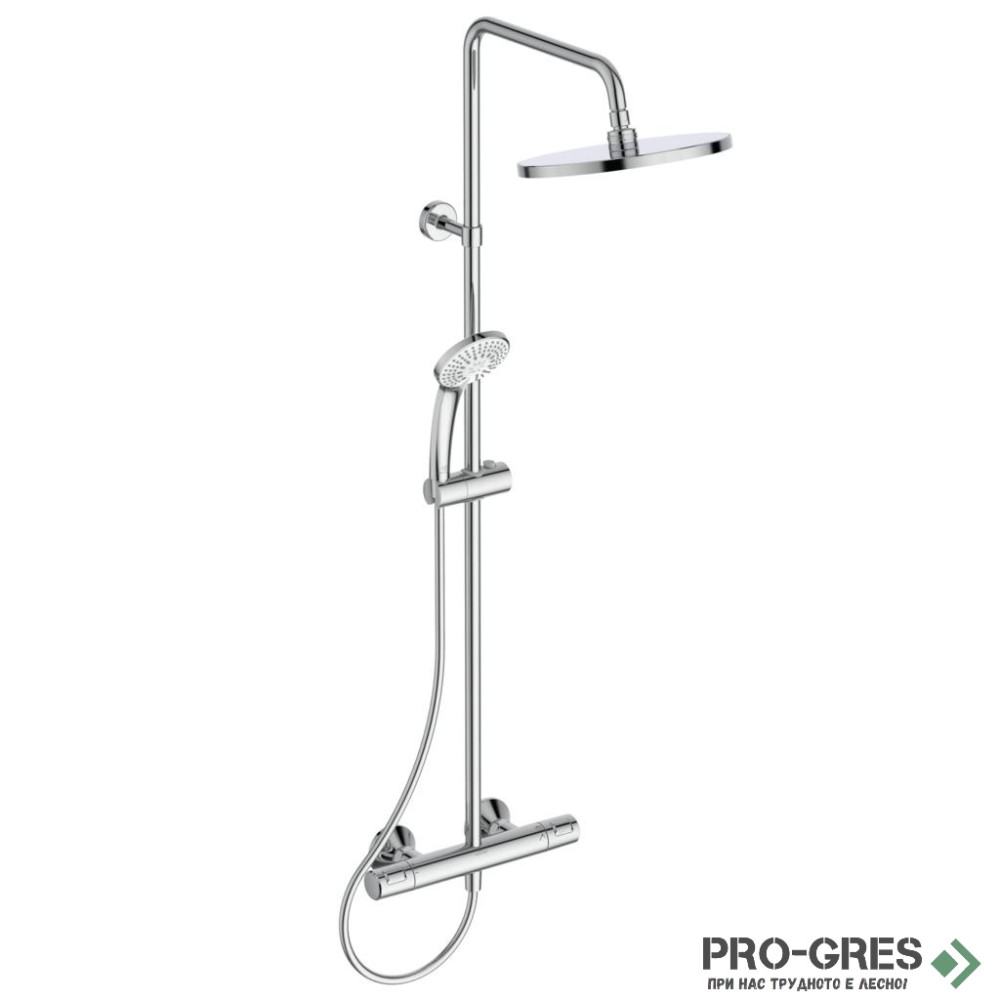 Душ система хром ,Ideal Standard Ceratherm T25 A7627AA