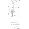 Смесител за мивка BLUESTART, хром IDEAL STANDARD ESLA BC223AA