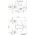 ПРОМО комплект смесители ESLA 3в1 IDEAL STANDARD BC264AA