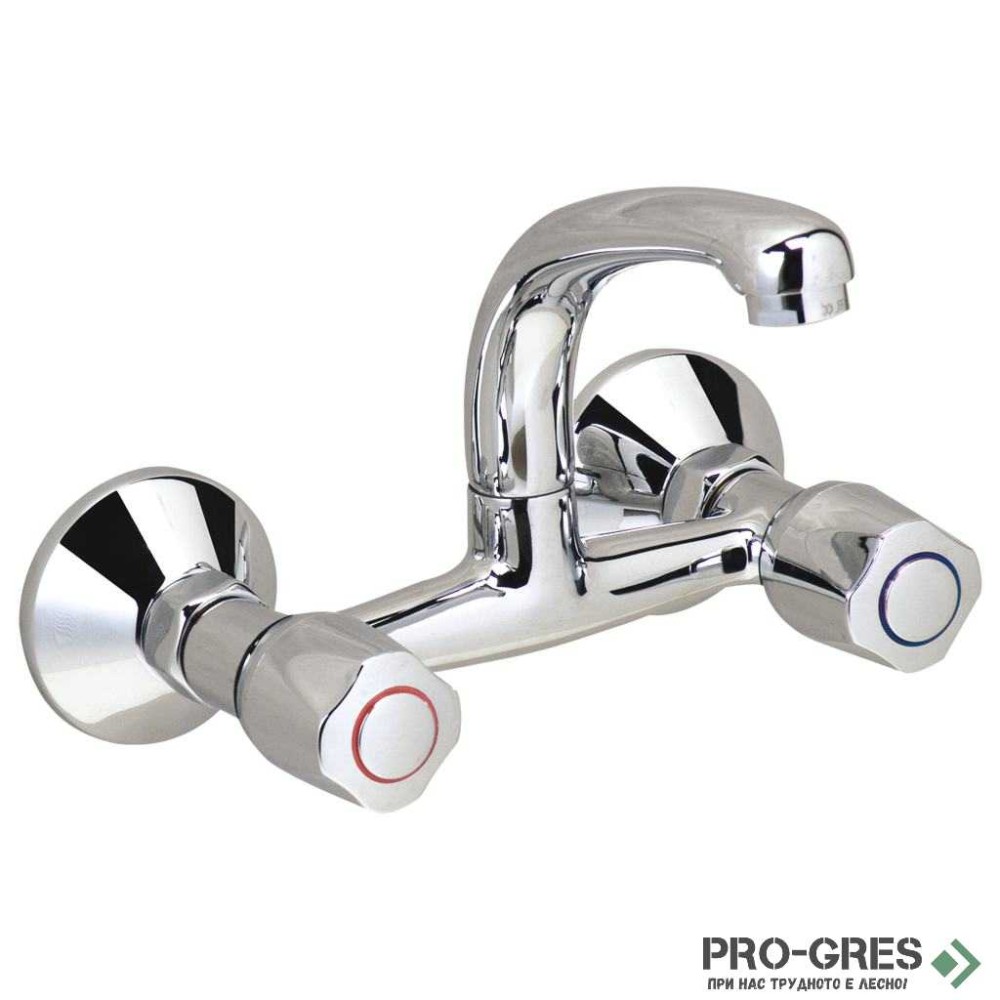 Смесител стенен за умивалник Iskar Vidima B1391AA