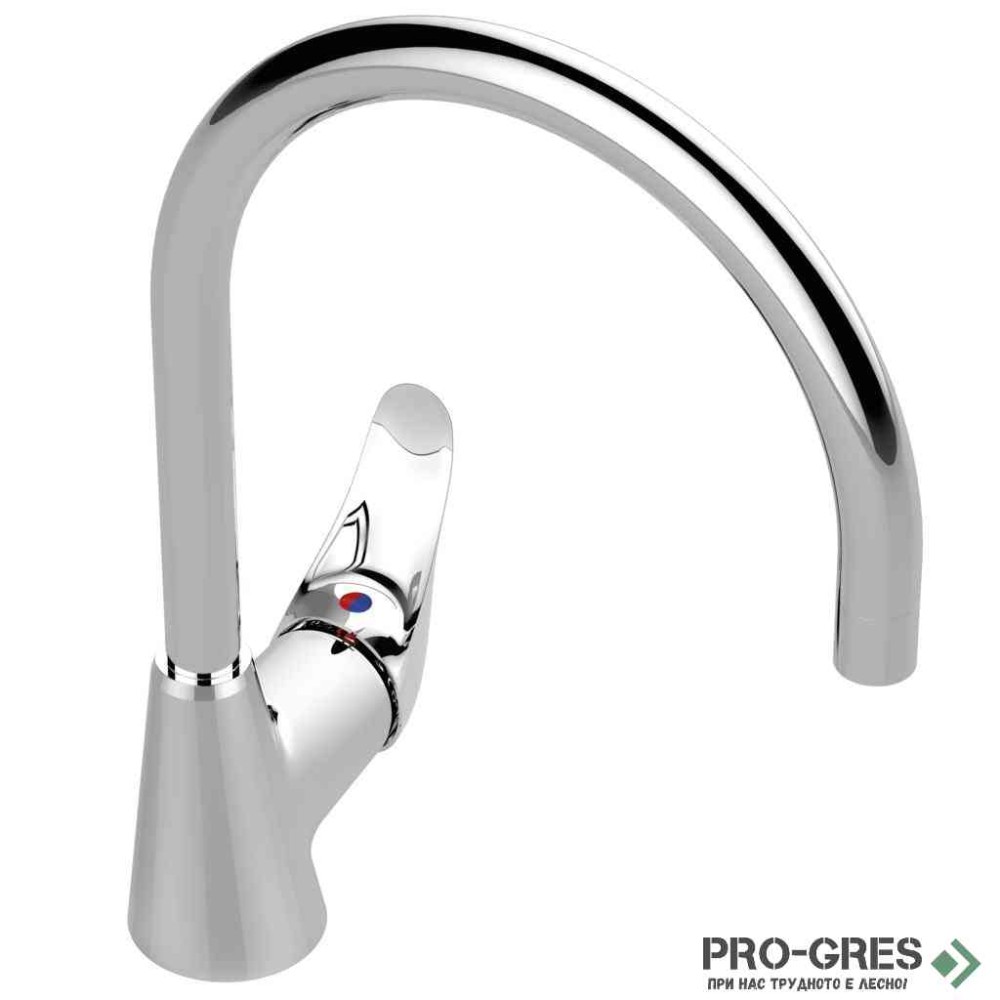 Смесител стоящ за кухня с тръбен чучур Orion Vidima  B0881AA
