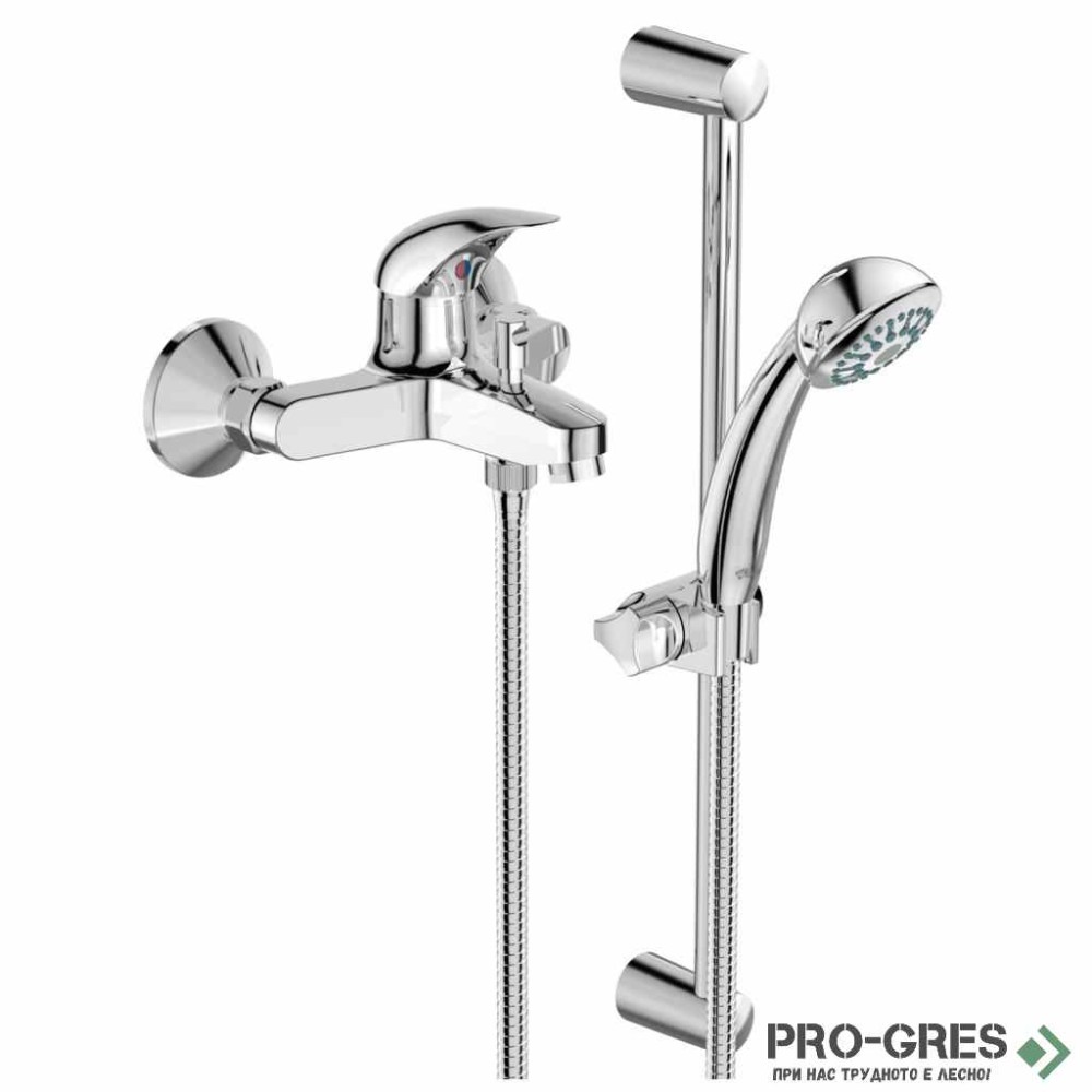Смесител стенен за вана/душ с аксесоари Orion Vidima B1294AA