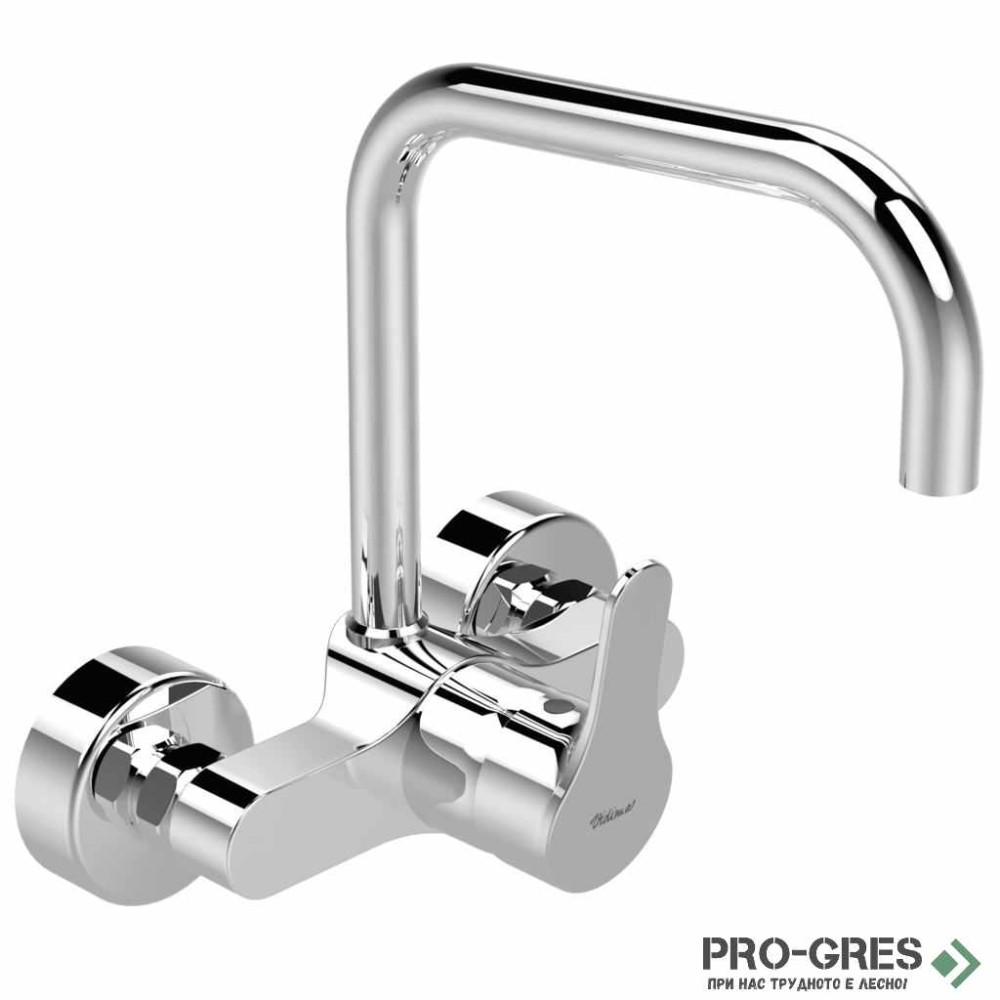 Смесител стенен за кухня с висок тръбен чучур SevaNext Vidima B0892AA
