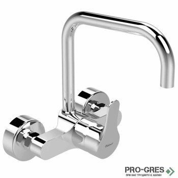 Смесител стенен за кухня с висок тръбен чучур SevaNext Vidima B0892AA
