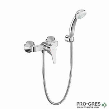 Смесител стенен за душ с аксесоари SevaNext Vidima  B1924AA