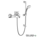 Смесител стенен за вана/душ с аксесоари SevaNext Vidima B1931AA