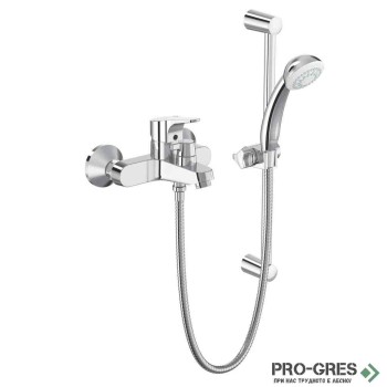 Смесител стенен за вана/душ с аксесоари SevaNext Vidima B1931AA