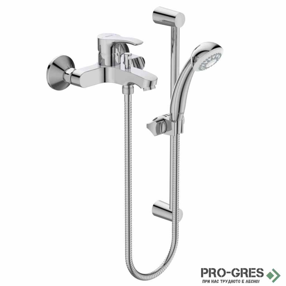 Смесител стенен за вана/душ с аксесоари  SevaS Vidima BC389AA
