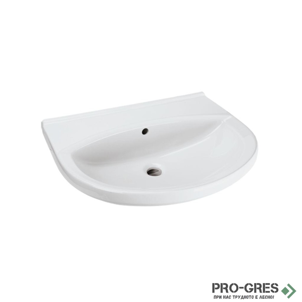 Мивка 55 cm без отвор за смесител Ulysse Vidima  W409301