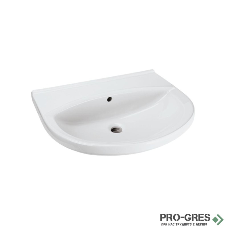 Мивка 55 cm без отвор за смесител Ulysse Vidima  W409301