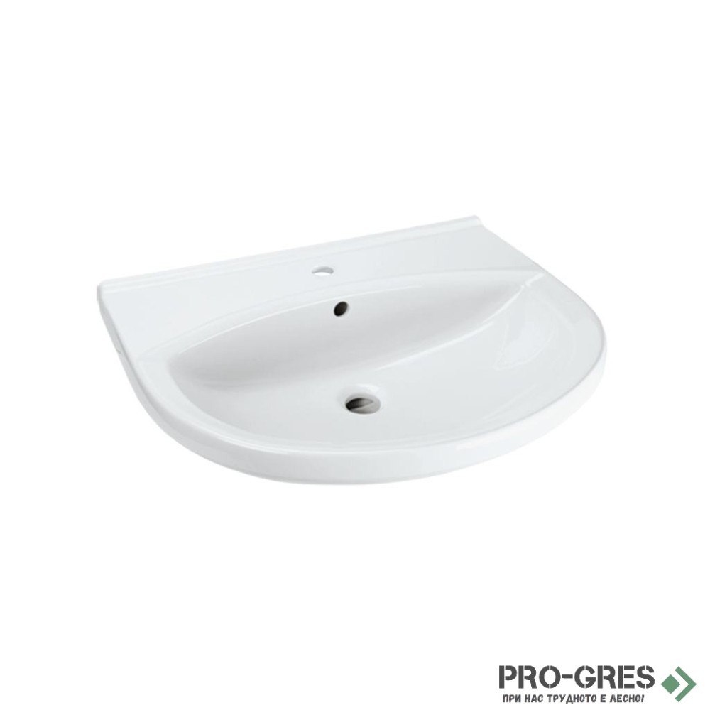 Мивка 60 cm с централен отвор за смесител Ulysse Vidima W409601