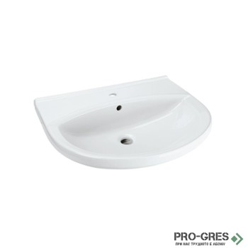 Мивка 60 cm с централен отвор за смесител Ulysse Vidima W409601