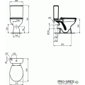 Моноблок с бидетна функция  Ulysse Vidima W835301
