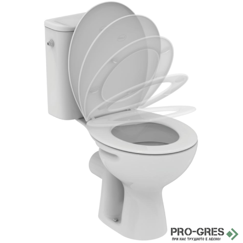 Моноблок комплект, седалка с плавно затваряне Ulysse Vidima W835701
