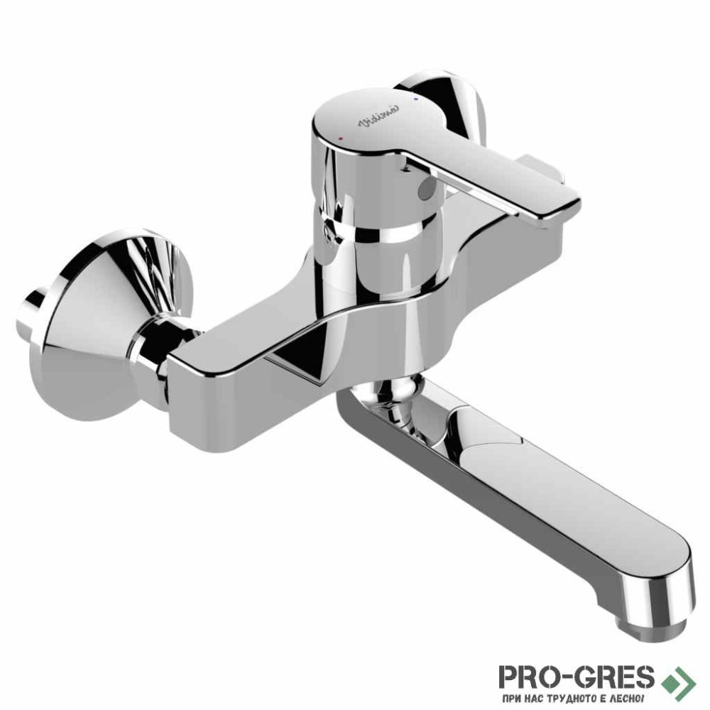 Смесител стенен за умивалник  VidimaUno Vidima B0870AA
