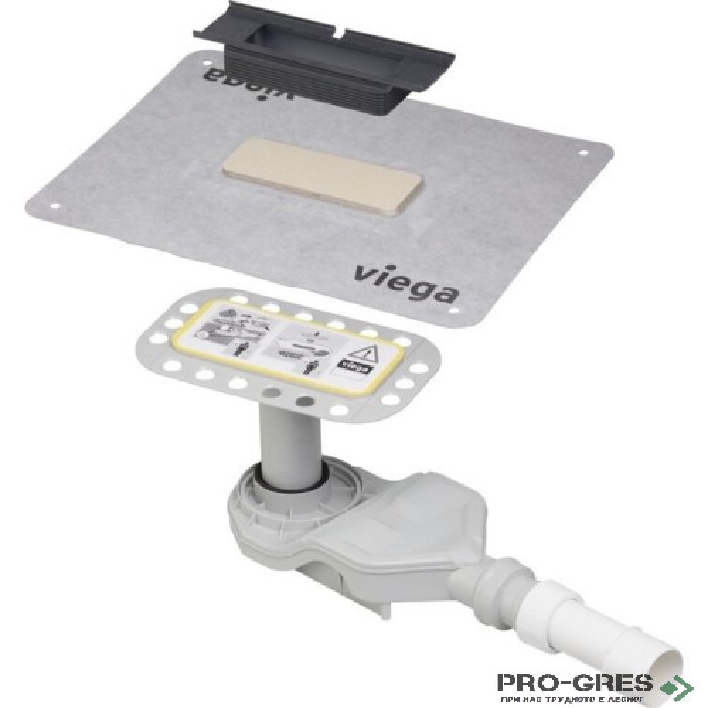 Линеен сифон за баня, ф50/40мм, 60-80м, H70-155мм, VIEGA ADVANTIX CLEVIVA